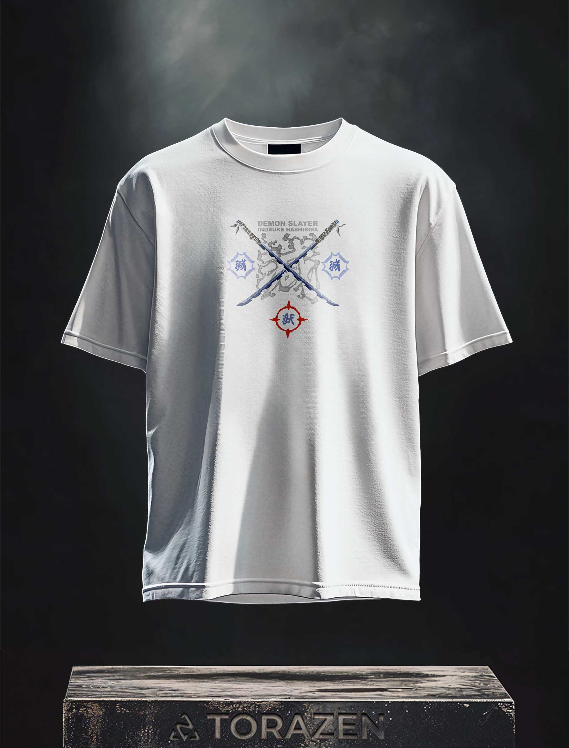 Vintage-T-Shirt „Inosuke Beast Breathing“