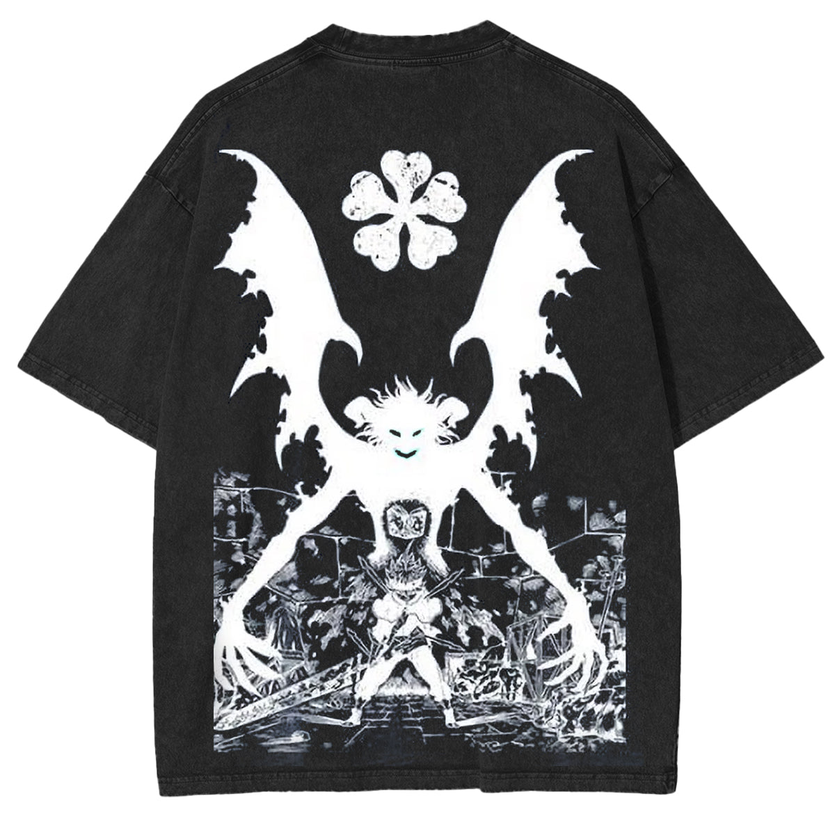 Black Clover Streetwear inspiriertes Anime T-Shirt