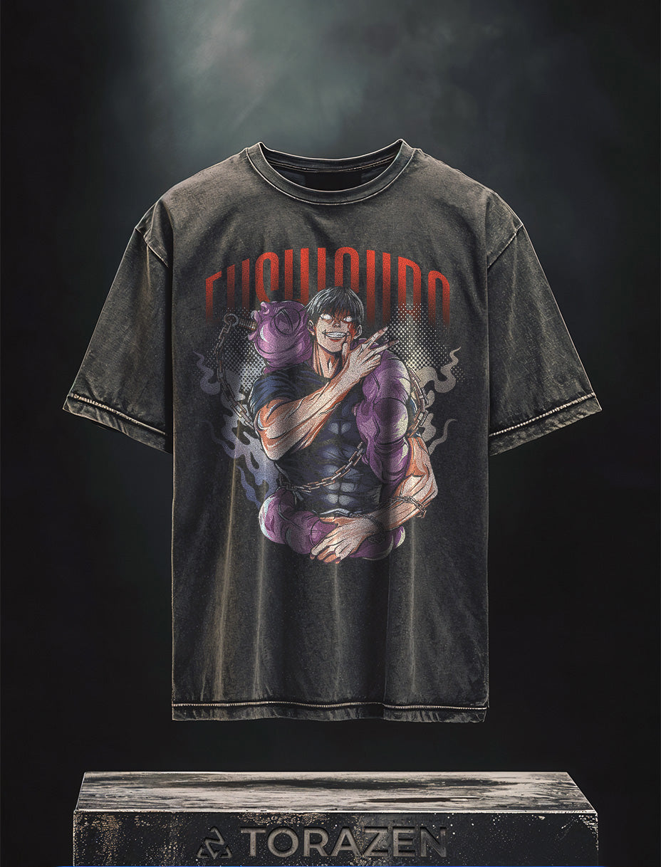 Toji Fushiguro Apex Predator Vintage-T-Shirt
