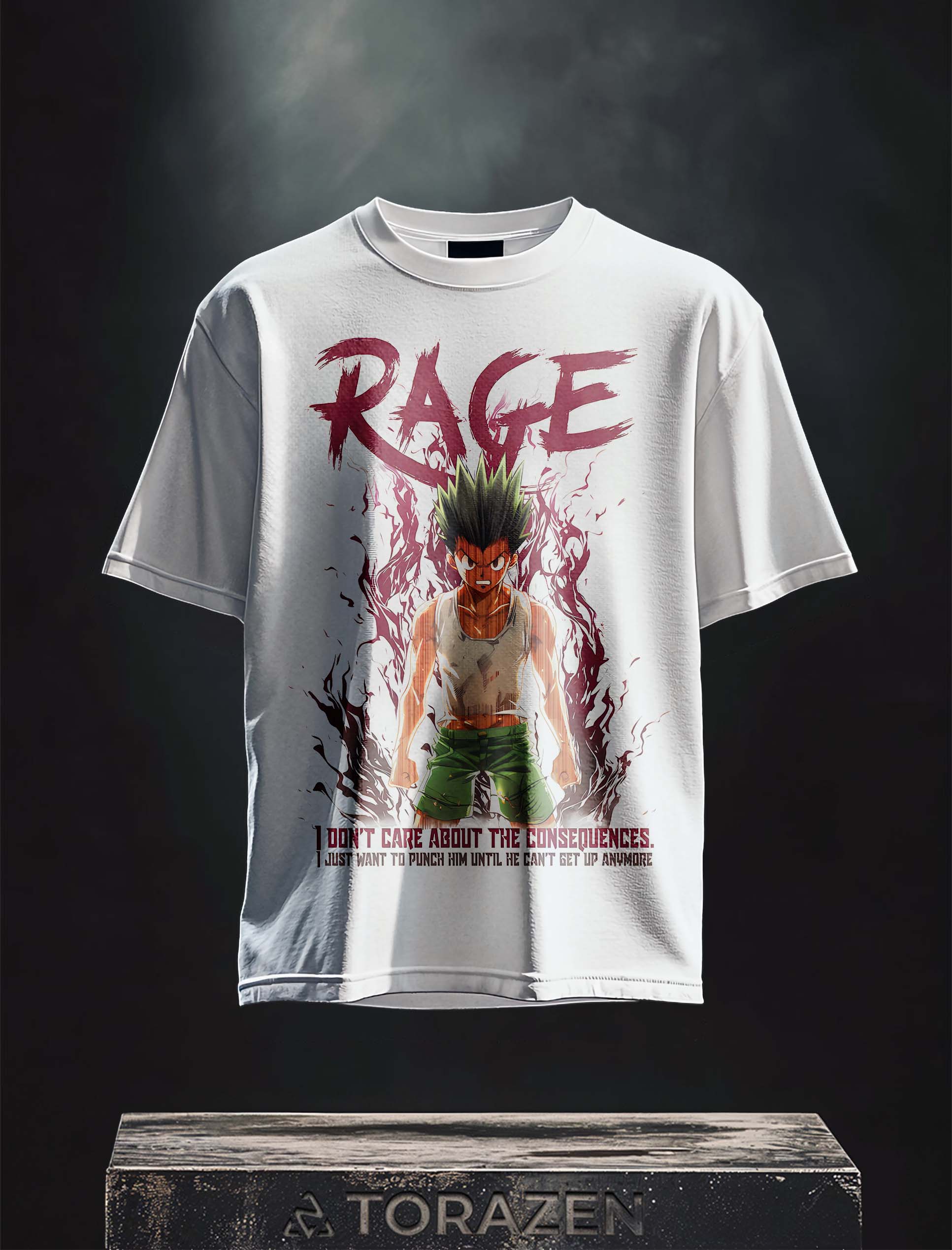 Gon Unleashed Rage Vintage-T-Shirt