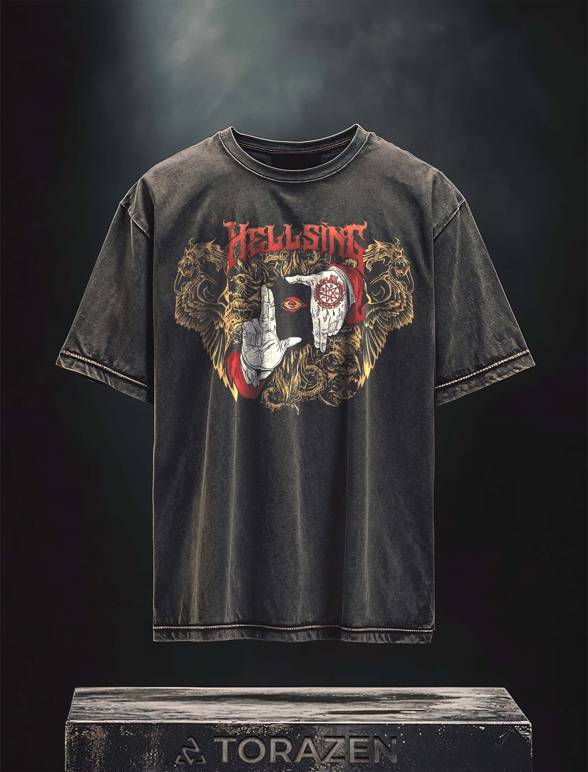 Hellsing: Blood and Shadows Vintage-T-Shirt