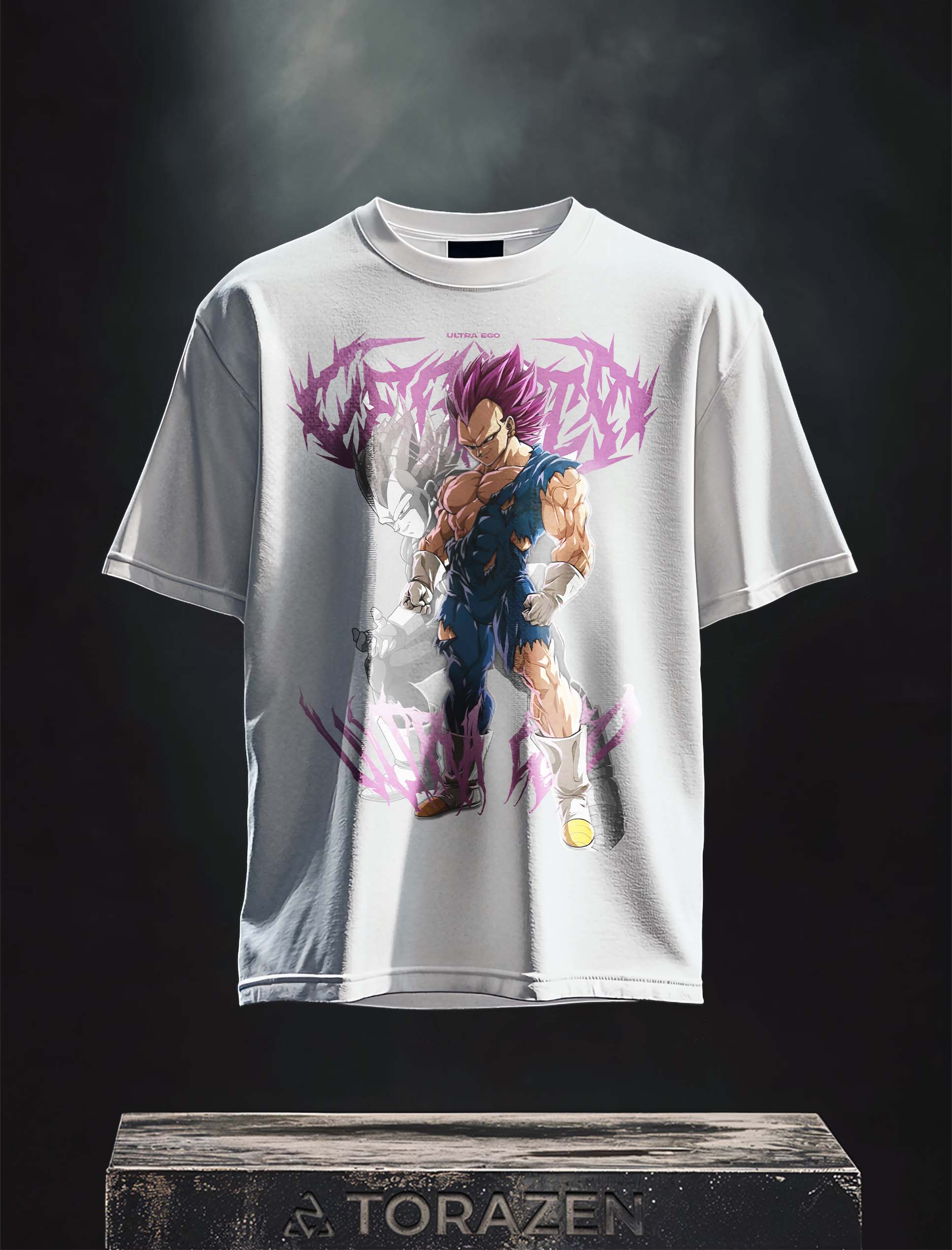 Vegeta Limitless Ego Vintage T-Shirt