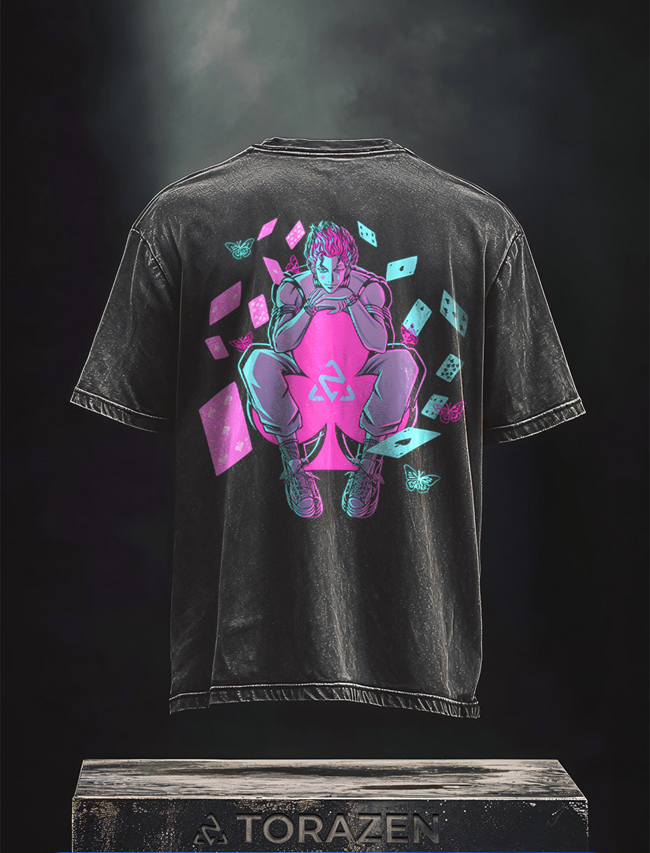 Hisoka Trickster Vintage-T-Shirt