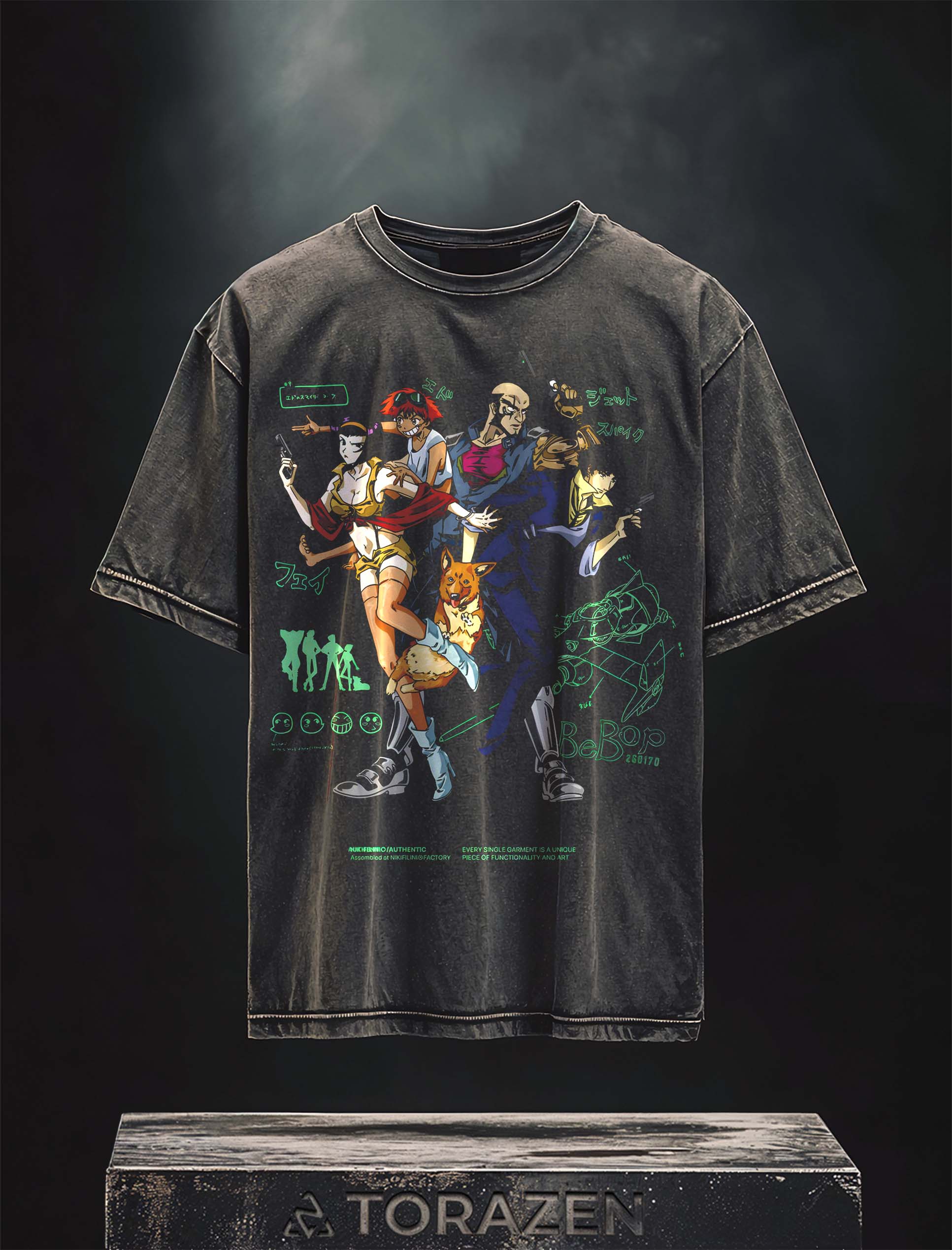 Crew of the Bebop Vintage-T-Shirt