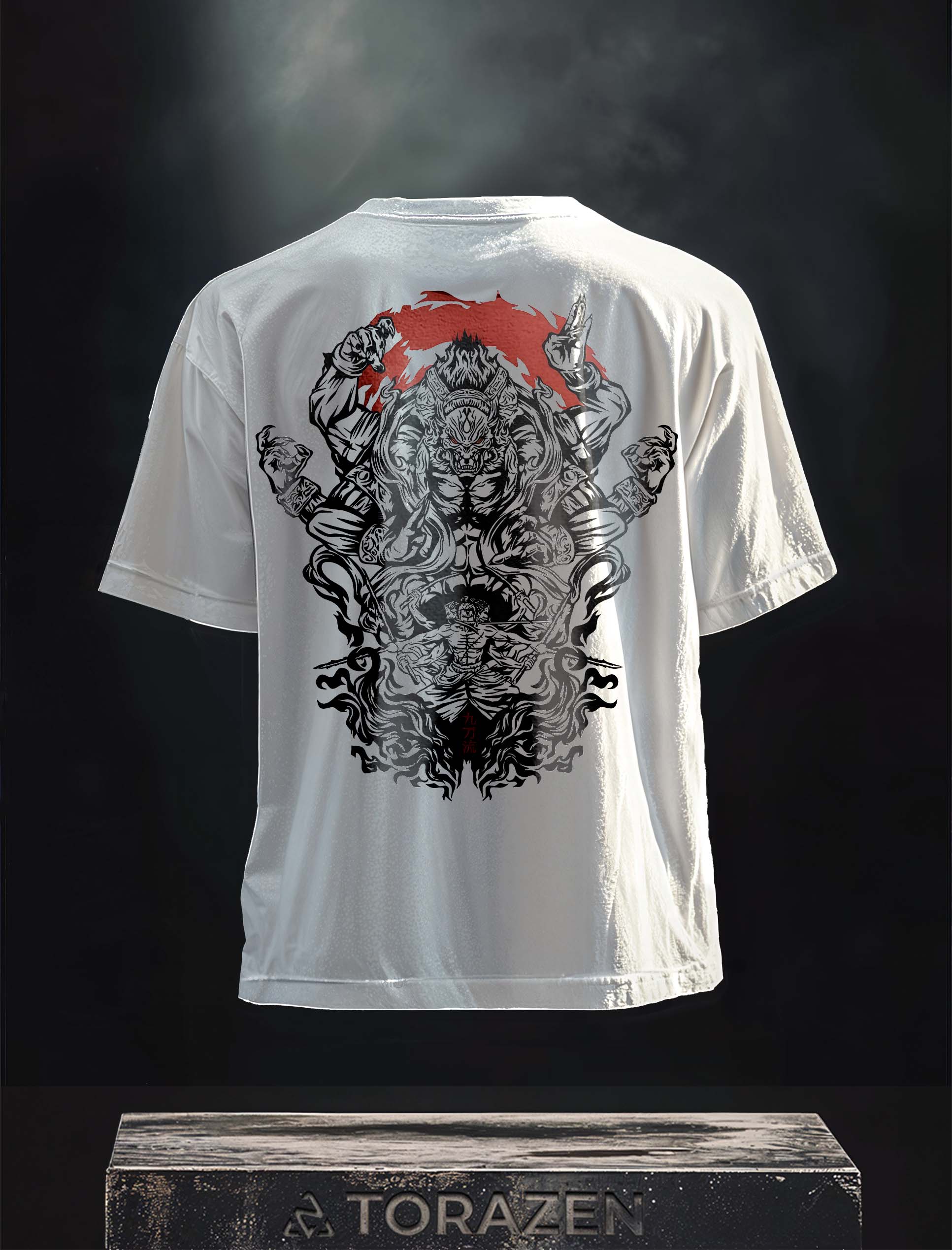 Vintage-T-Shirt „Zoro Sword Fury“ T-Shirt