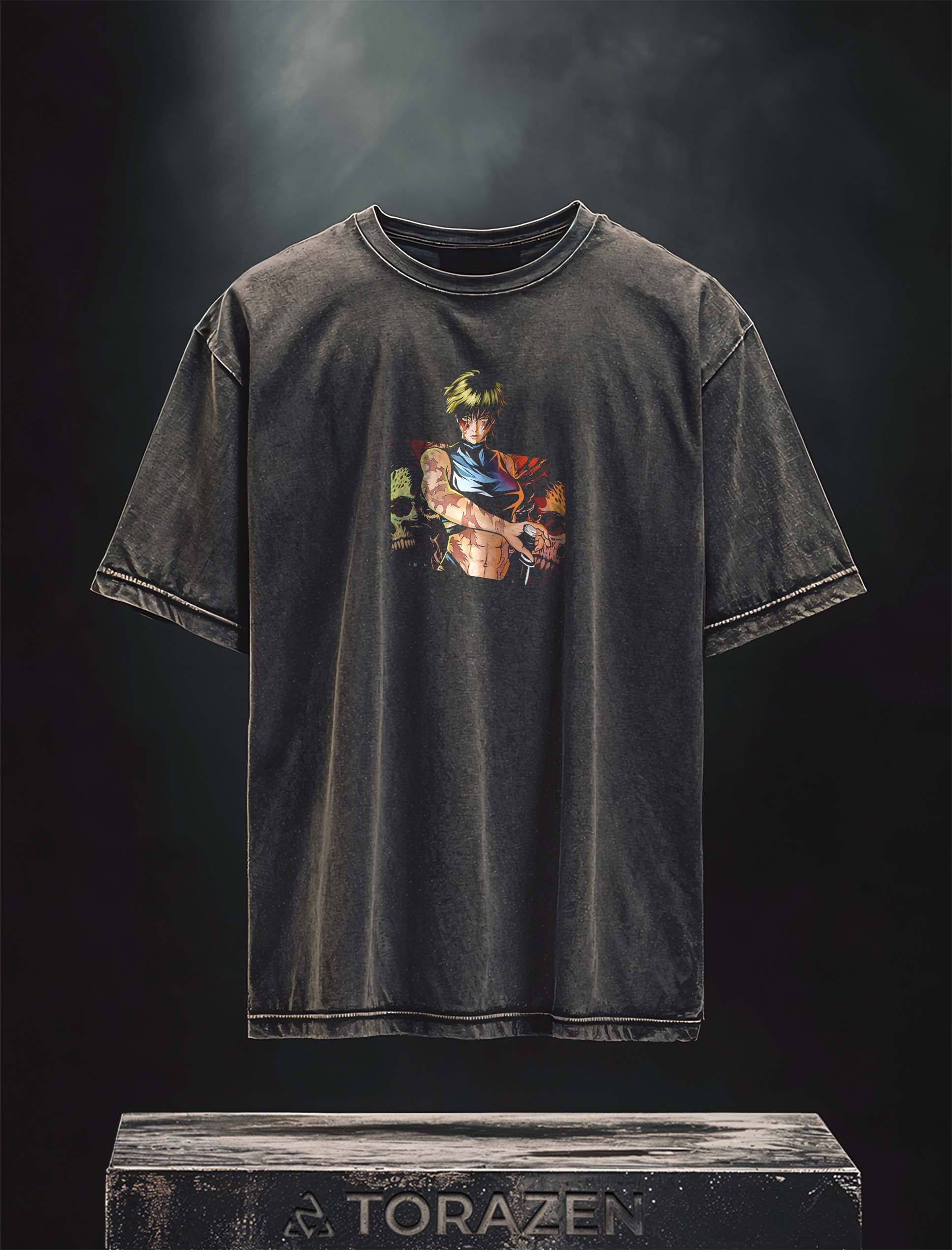 Vintage-T-Shirt „Maki Unyielding Strength“