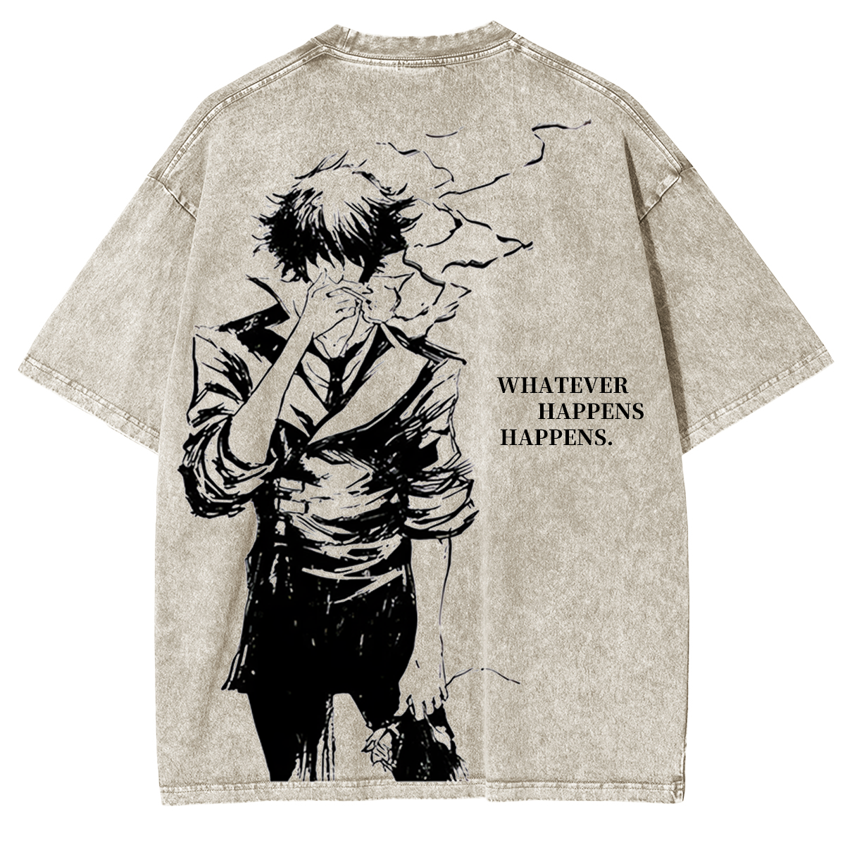 Cowboy Bebop Spike Spiegel Vintage T-Shirt (gewaschen)