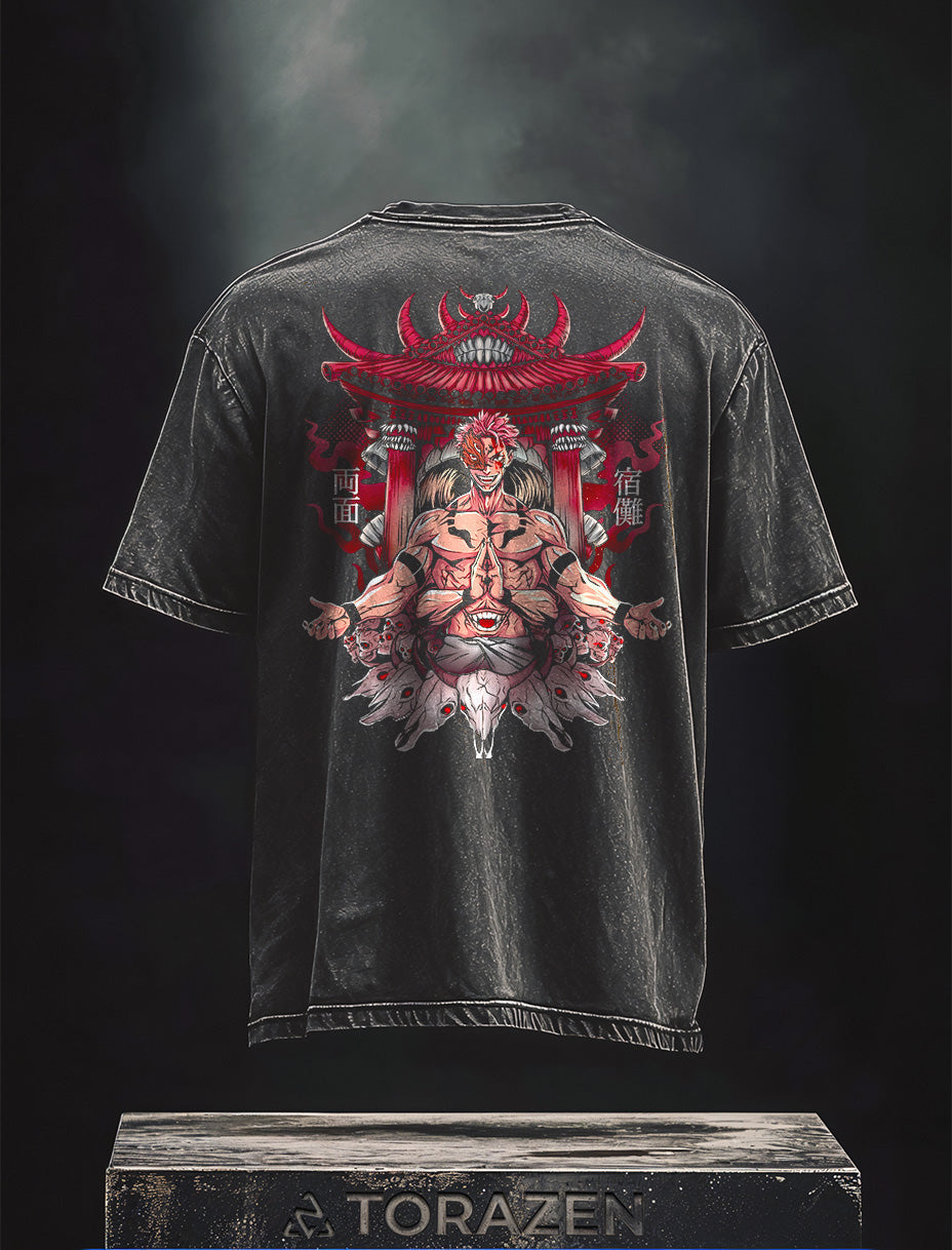 Sukuna's Domain Vintage-T-Shirt