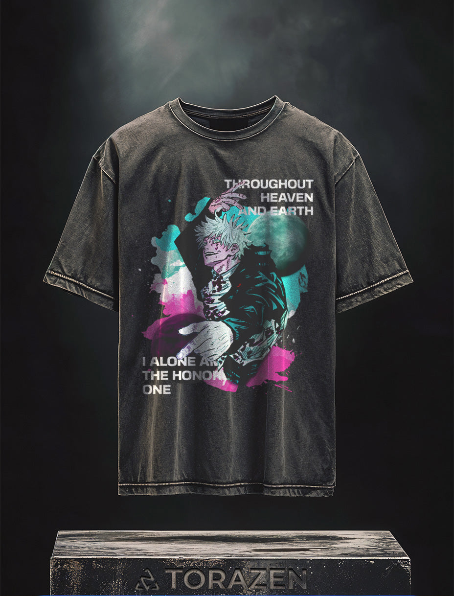 Gojo Honored One Vintage-T-Shirt
