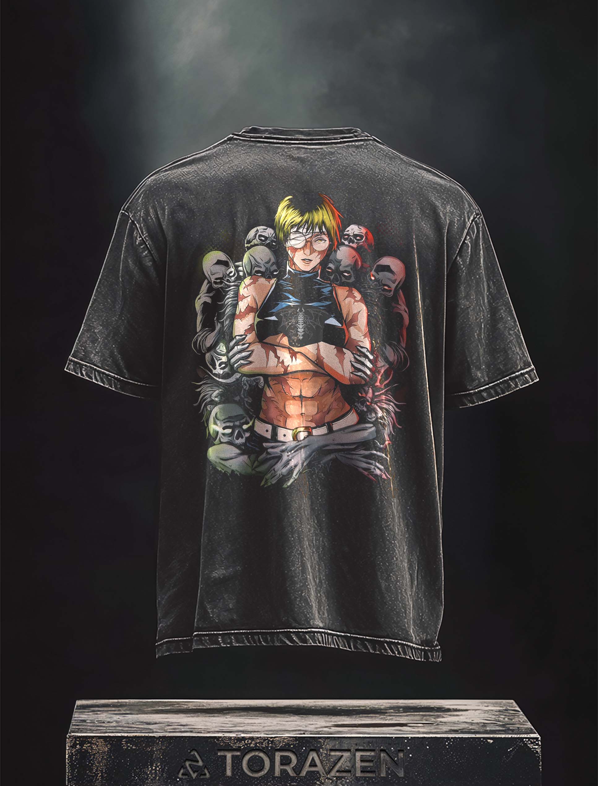 Vintage-T-Shirt „Maki Unyielding Strength“