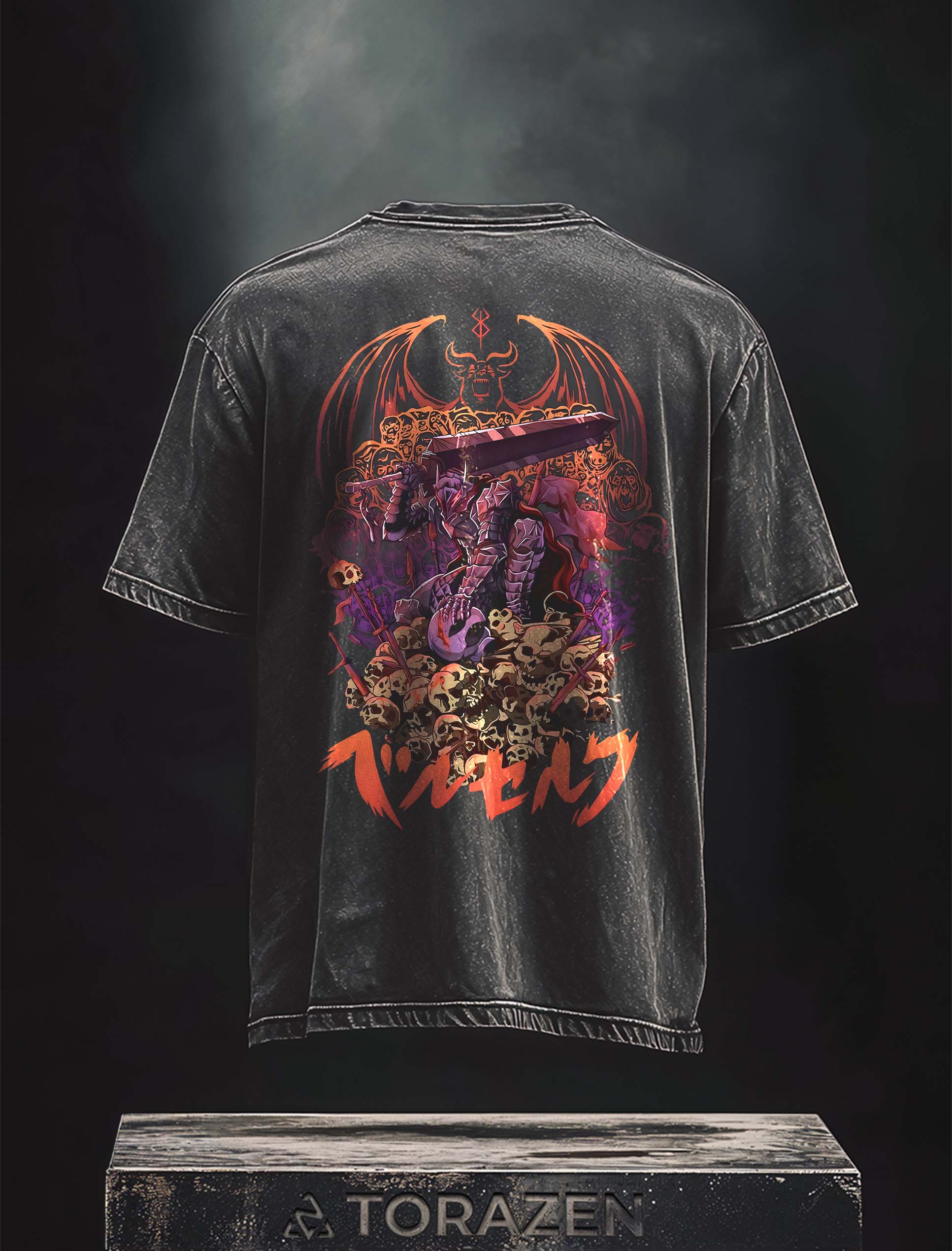 Legacy of the Black Swordsman Vintage-T-Shirt