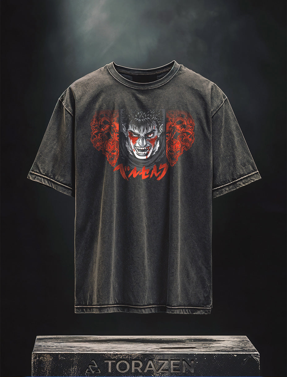 Vintage-T-Shirt „Guts Ironclad Fury“