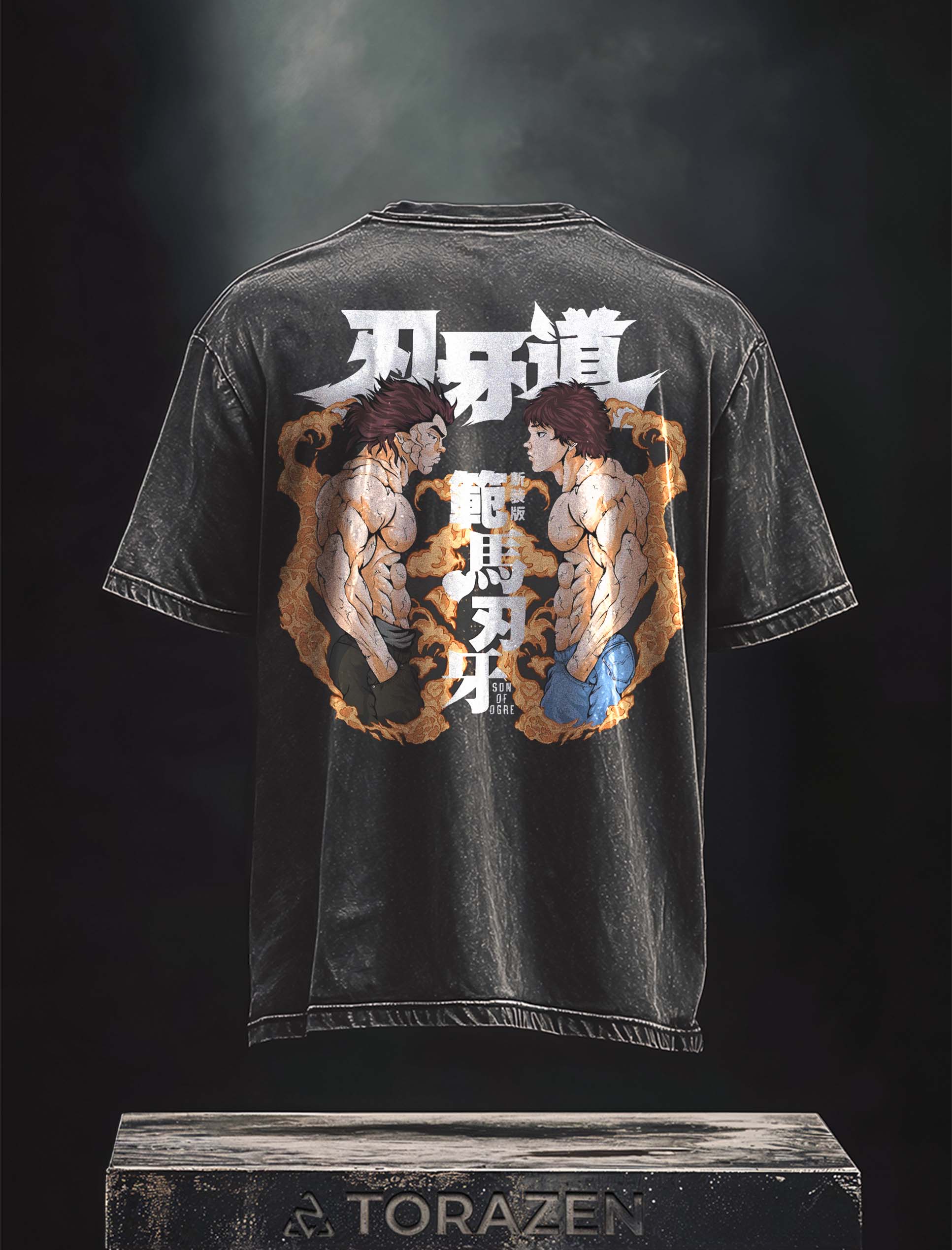 Baki vs. Yujiro Showdown Vintage-T-Shirt