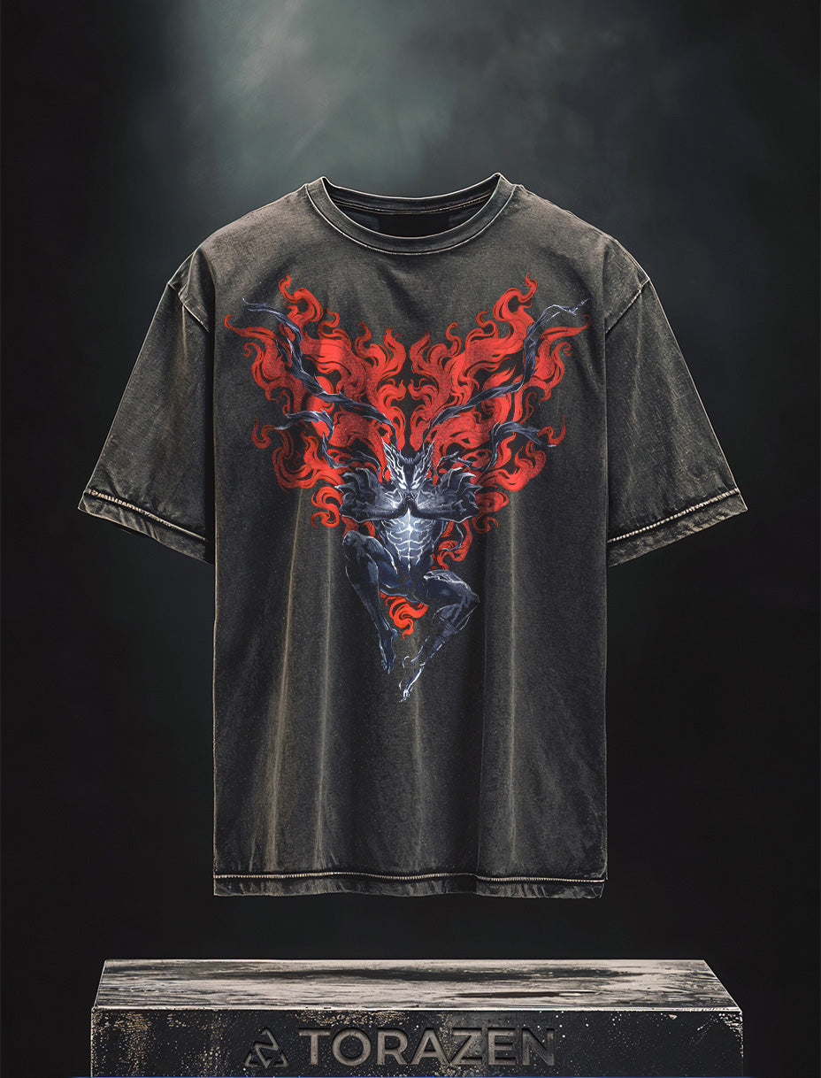 Garou Monster Unleashed Vintage-T-Shirt