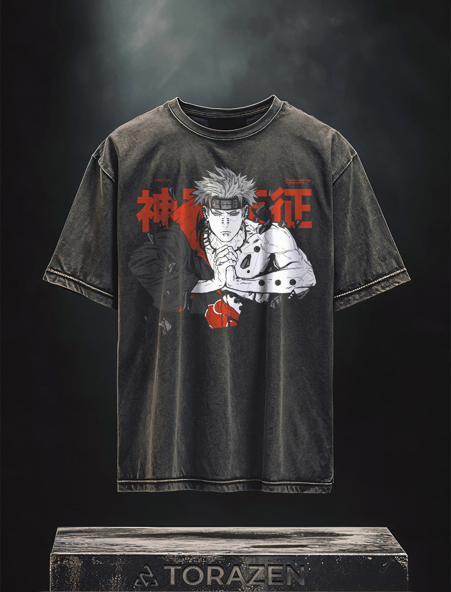 Shinra Tensei Force Vintage-T-Shirt