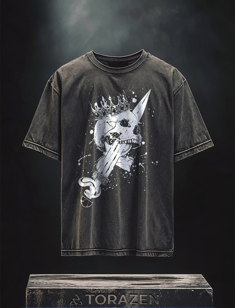 King Slayer Vintage-T-Shirt