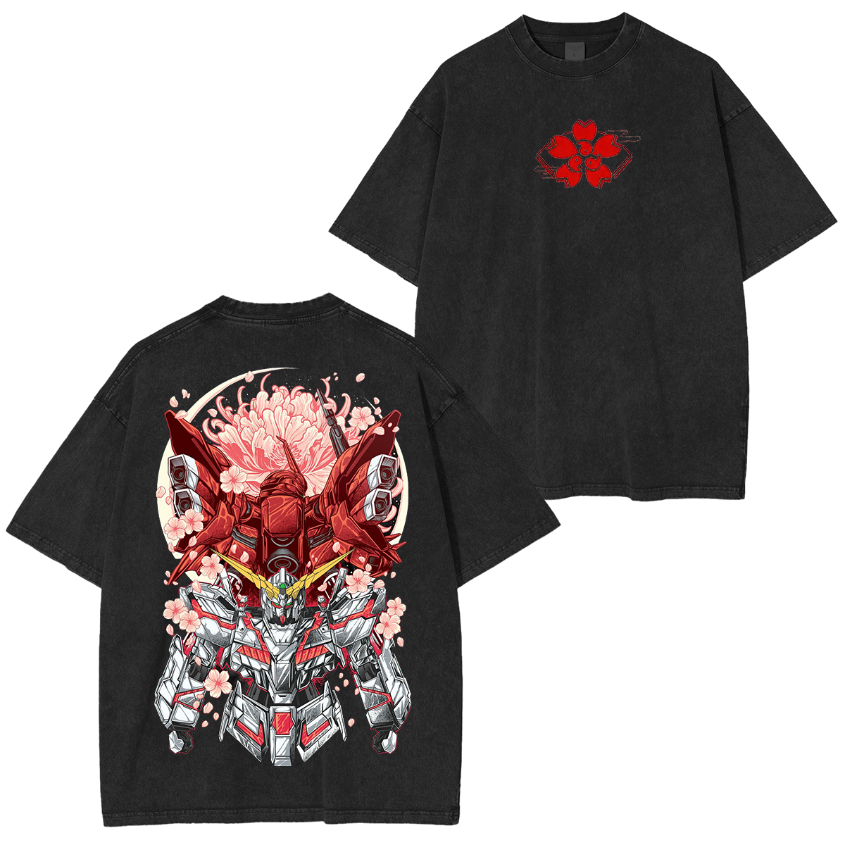 Gundam Unisex Washed T-Shirt