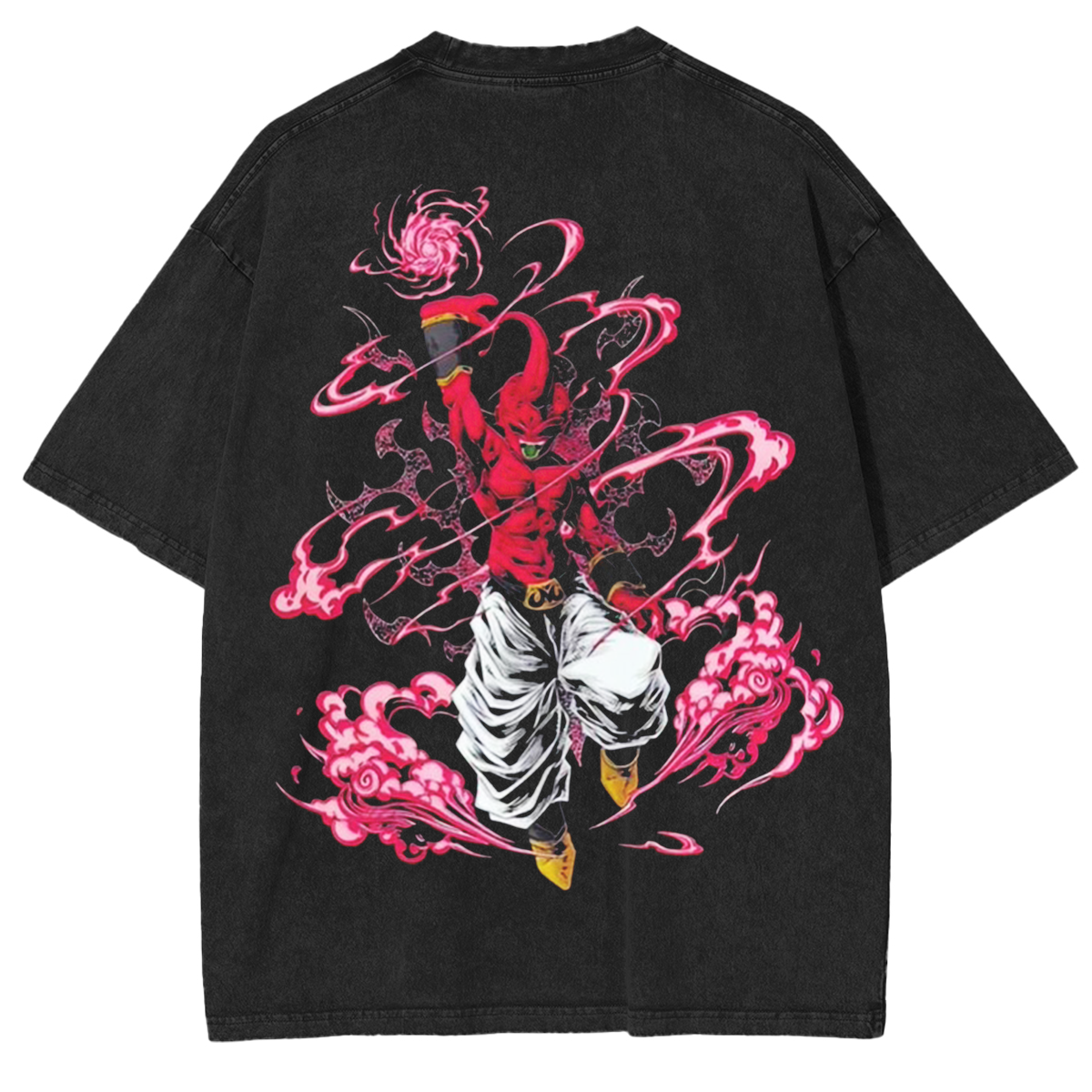 Dragon Ball Majin BOO Schwarzes T-Shirt