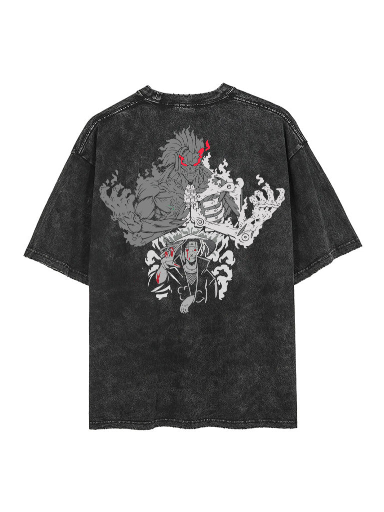 Itachi Calamity 2-seitiges Vintage-T-Shirt