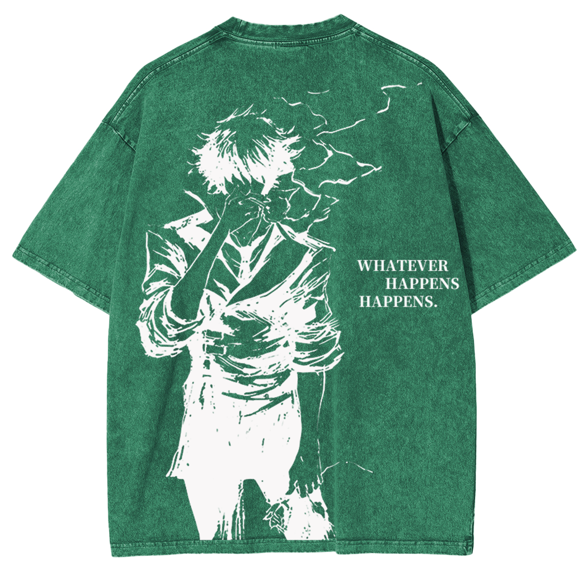 Cowboy Bebop Spike Spiegel Vintage T-Shirt (gewaschen)