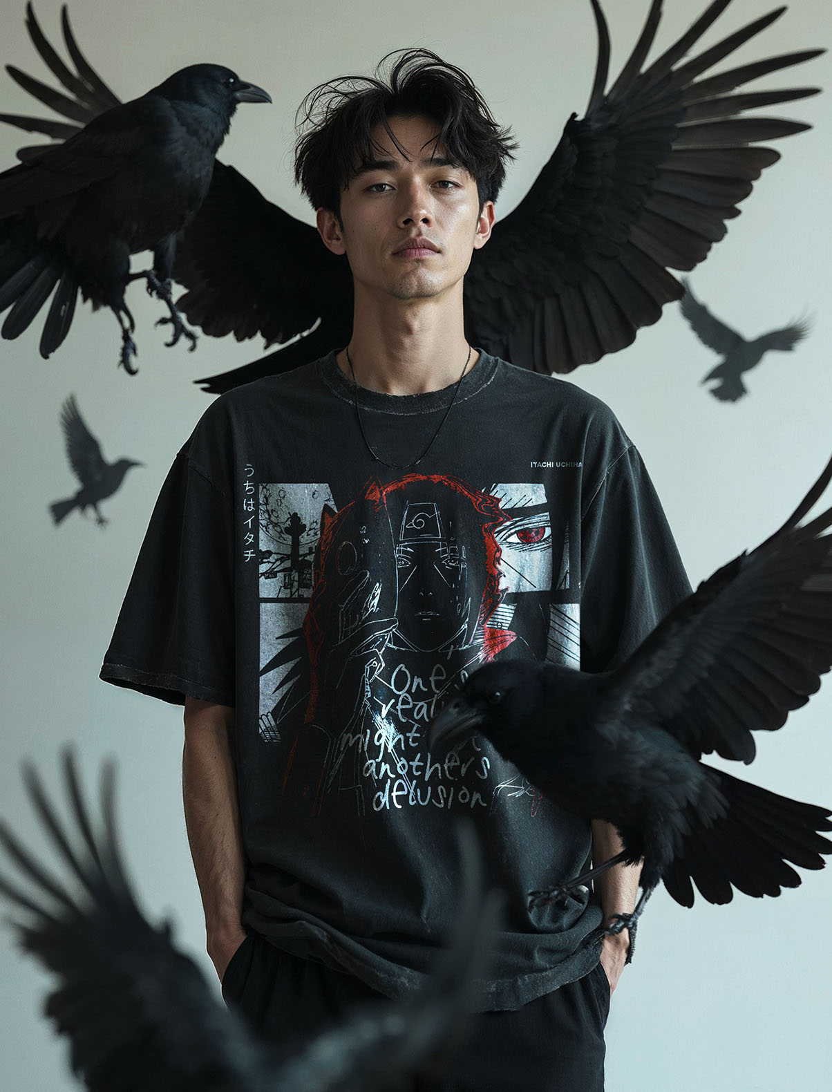 Vintage-T-Shirt „Itachi‘s Reality of Delusion“