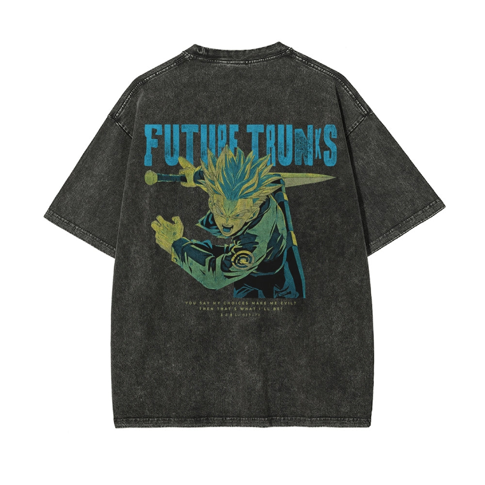 Future Trunks Vintage T-Shirt | Dragon Ball Super