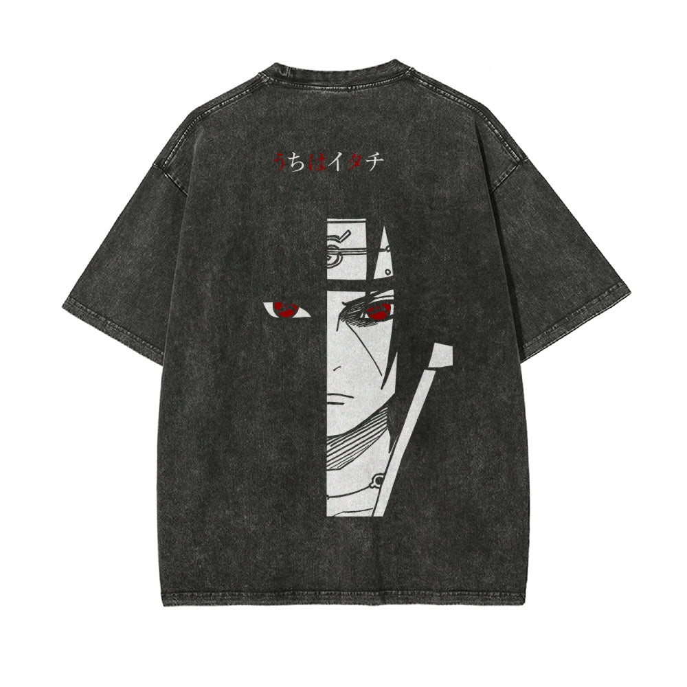 Itachi Vintage Oversized T-Shirt | Naruto