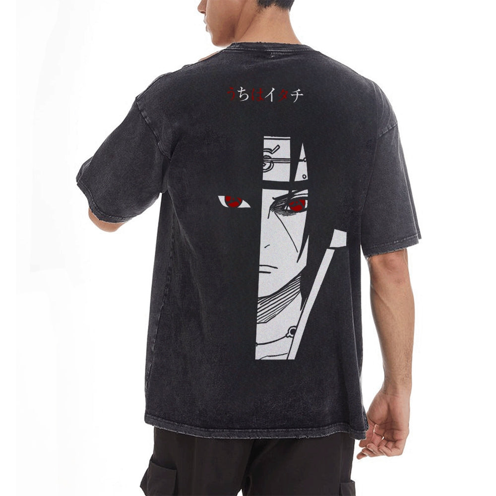 Itachi Vintage Oversized T-Shirt | Naruto