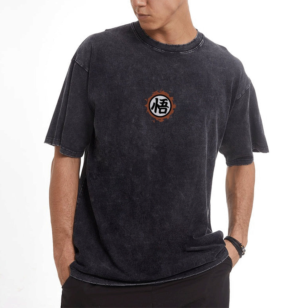 Son Goku Vintage Oversized T-Shirt | Dragon Ball Super