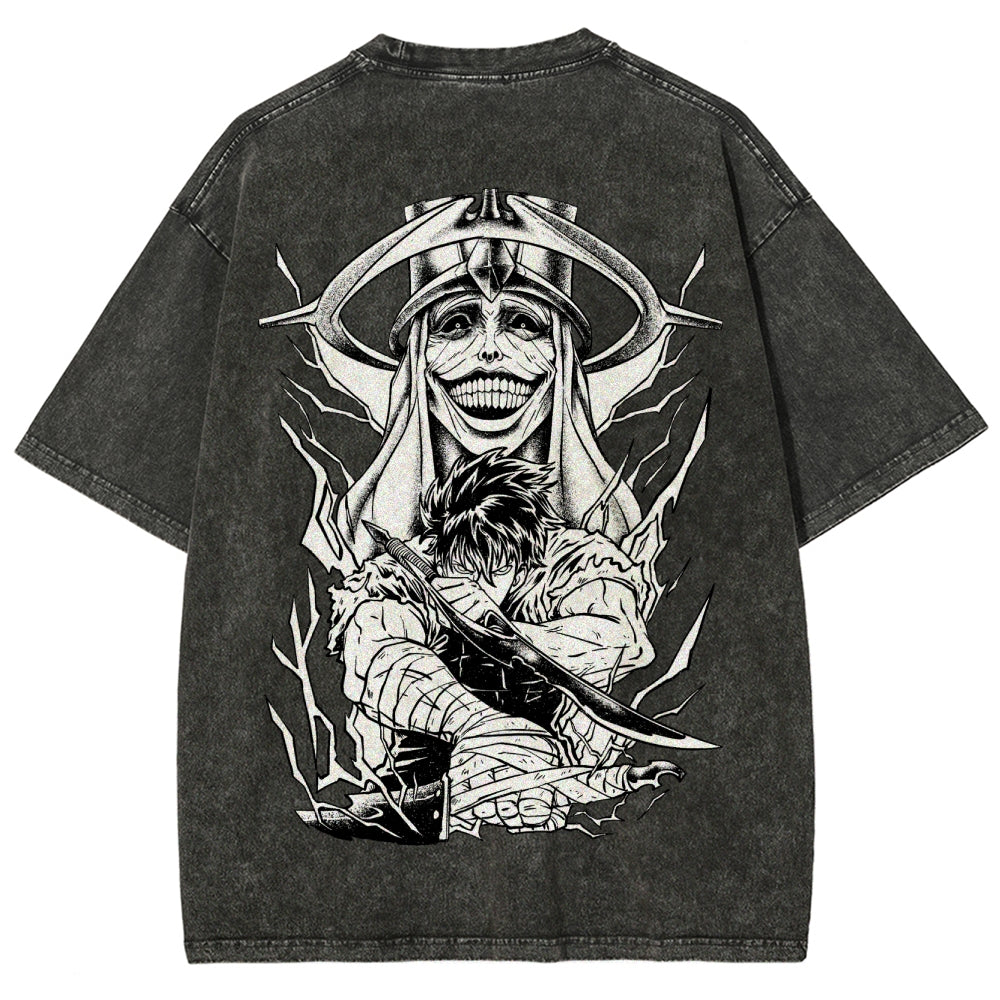 Solo Leveling Unisex-T-Shirt, gewaschen