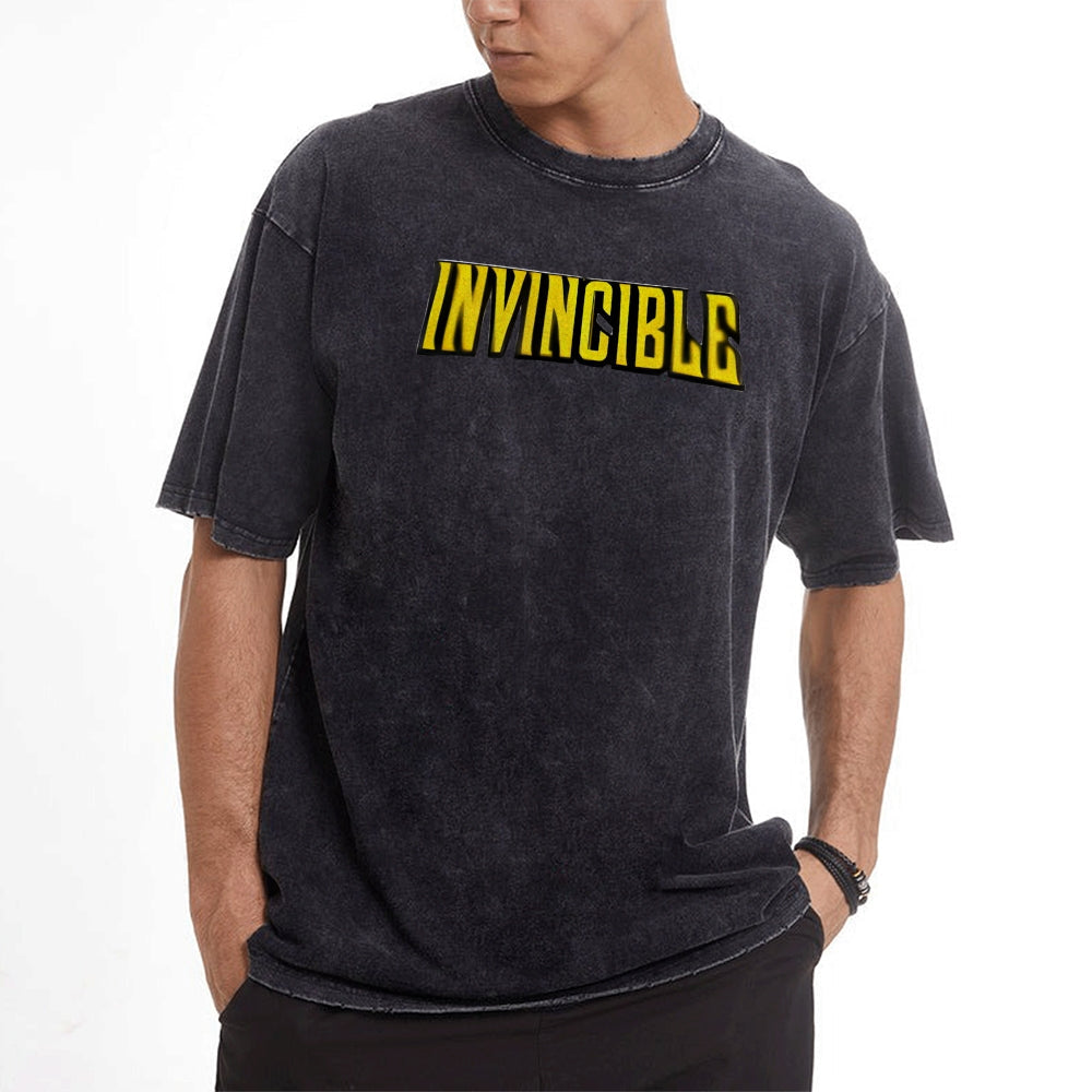 Vintage Oversized T-Shirt Invincible