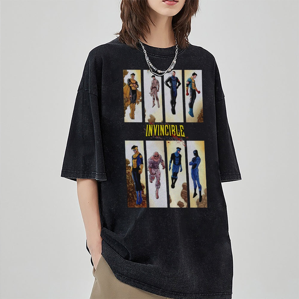 Vintage Oversized T-Shirt Invincible