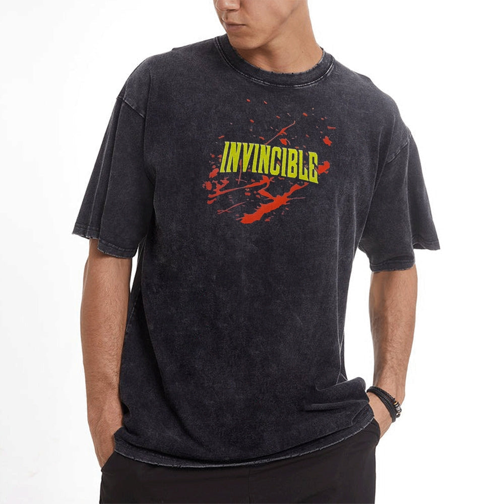 Vintage Oversized T-Shirt Invincible