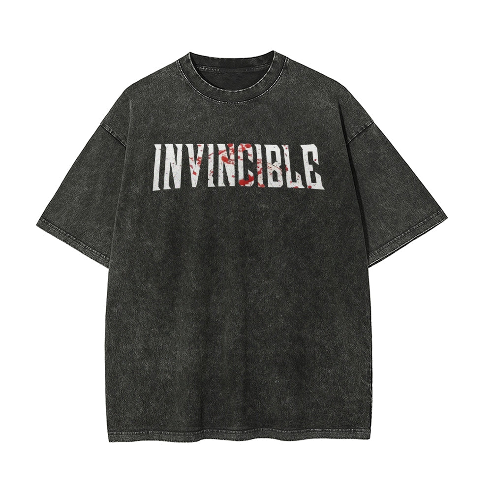 Vintage Oversized T-Shirt Invincible
