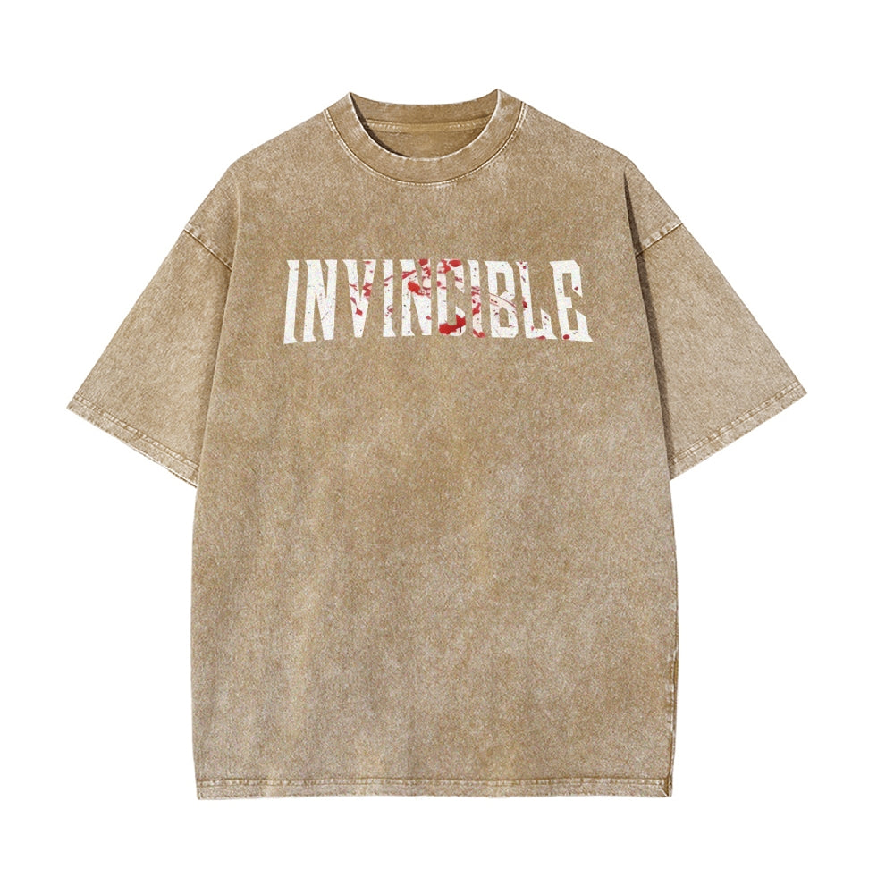 Vintage Oversized T-Shirt Invincible