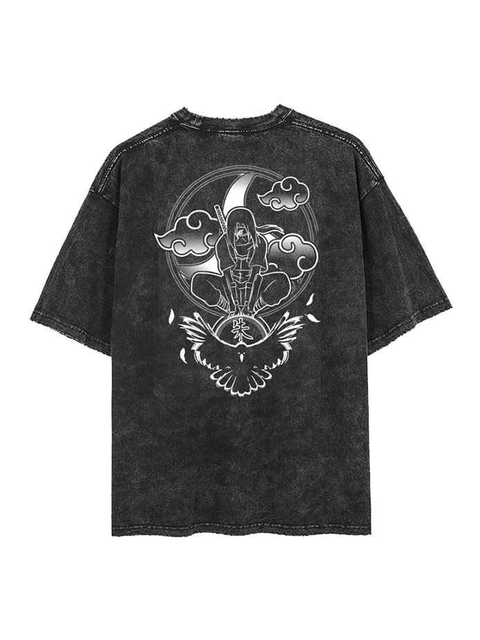 Itachi reflektierendes Vintage-T-Shirt