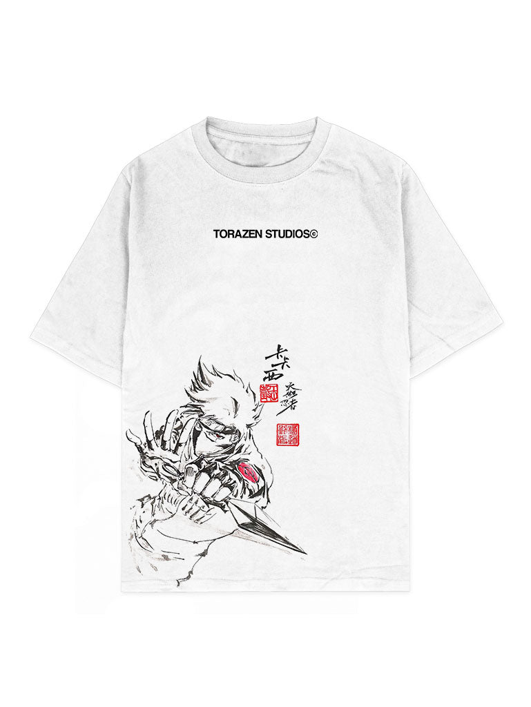 Kakashi Kunai Retro-T-Shirt