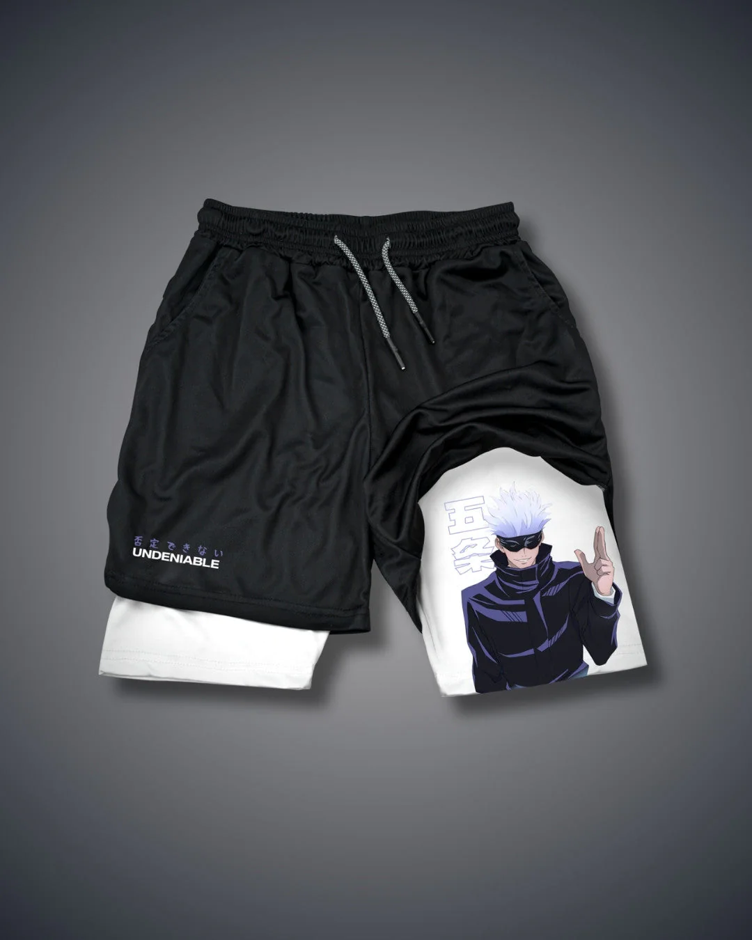 Gojo Schwarze Performance Shorts