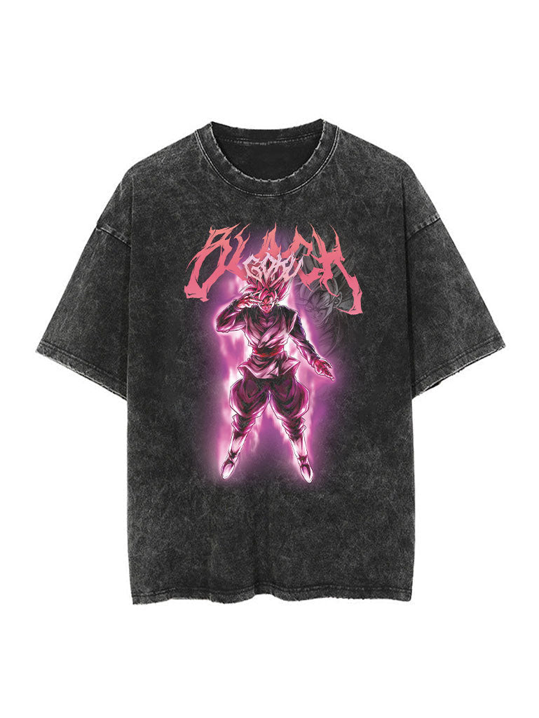 Schwarzes Vintage T-Shirt