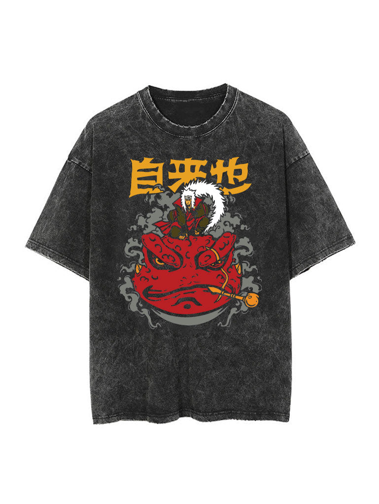 Jiraiya Toad Sage Vintage-T-Shirt