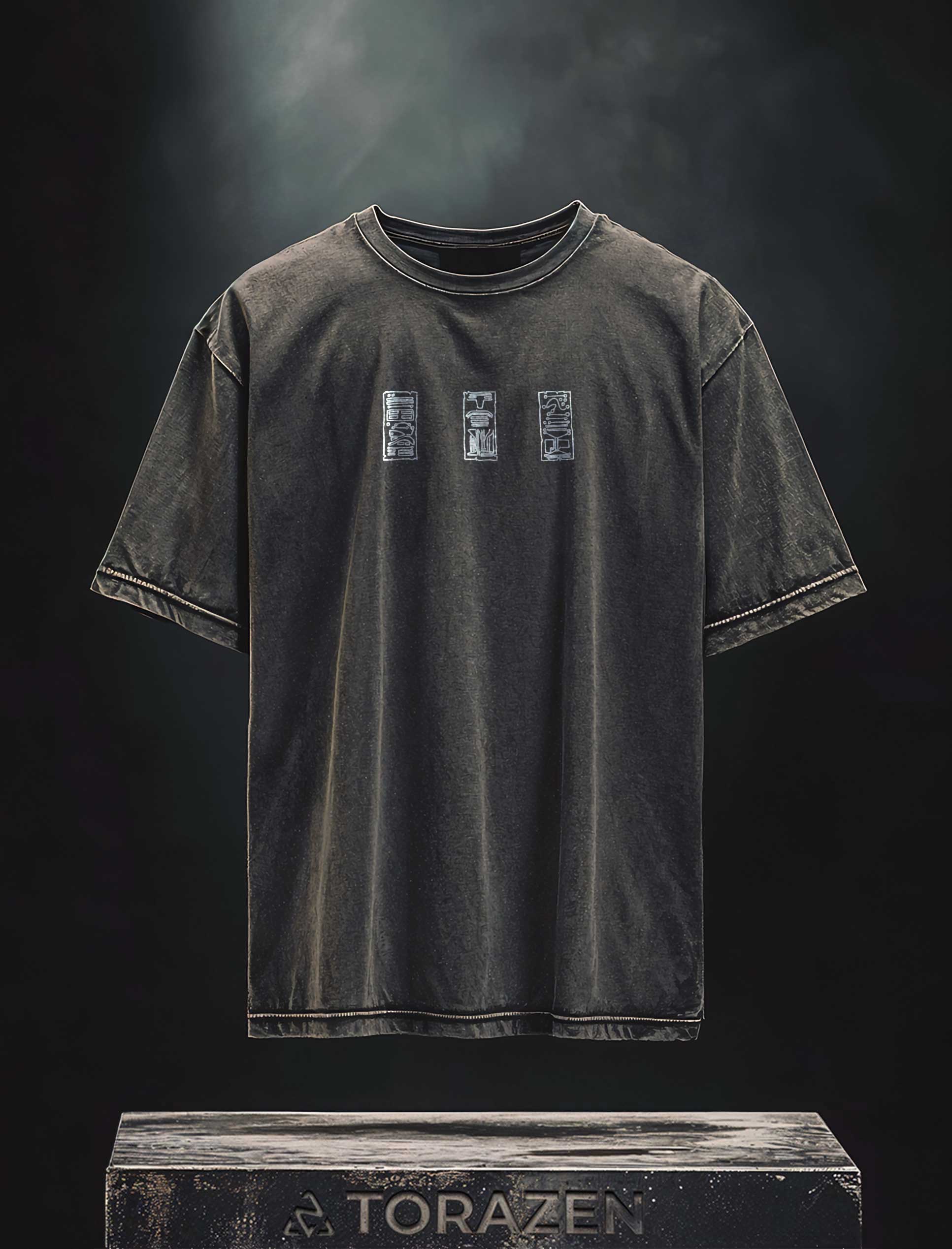 Vintage-T-Shirt „Shattered Illusions“