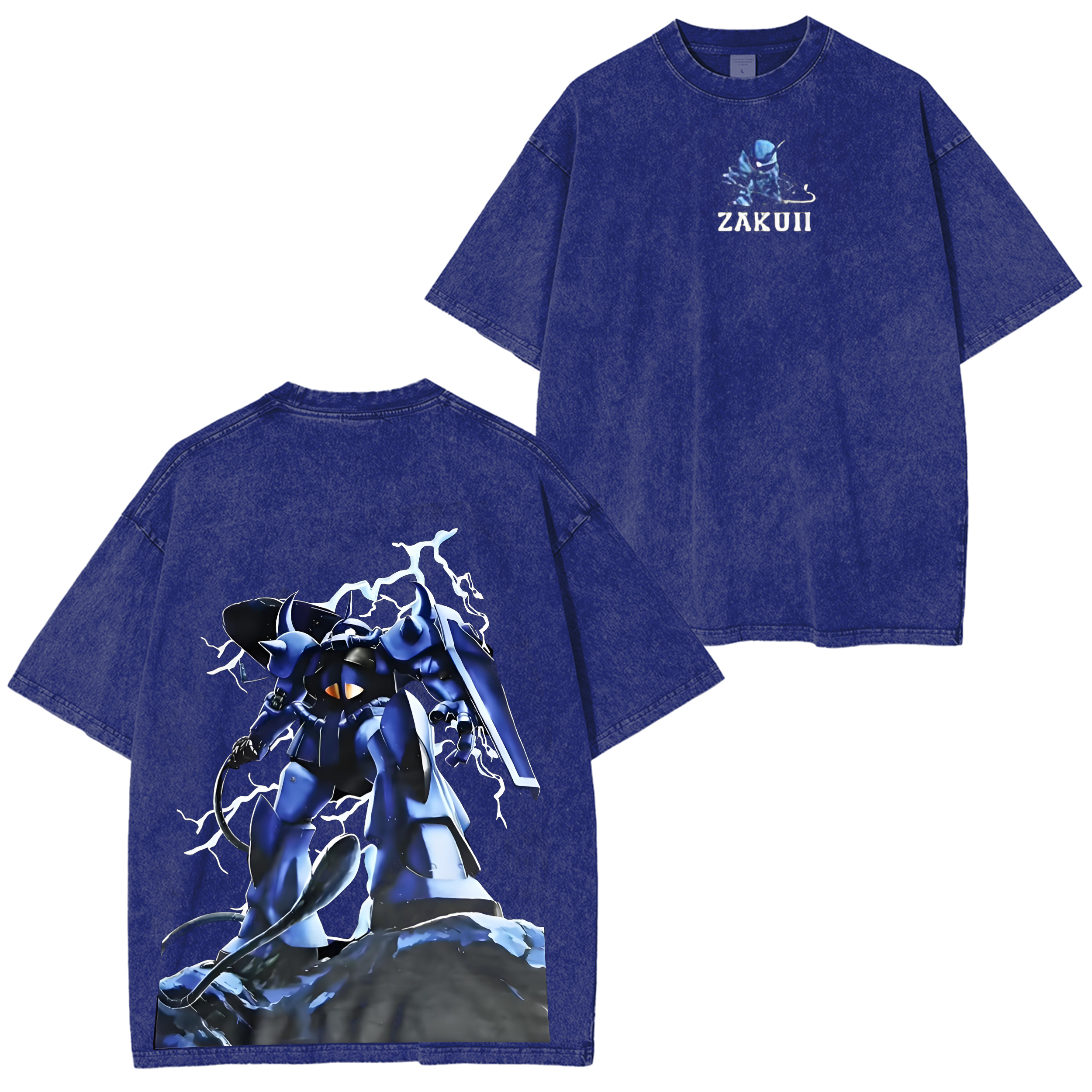 Mobile Suit Gundam Vintage Unisex Washed T-Shirt