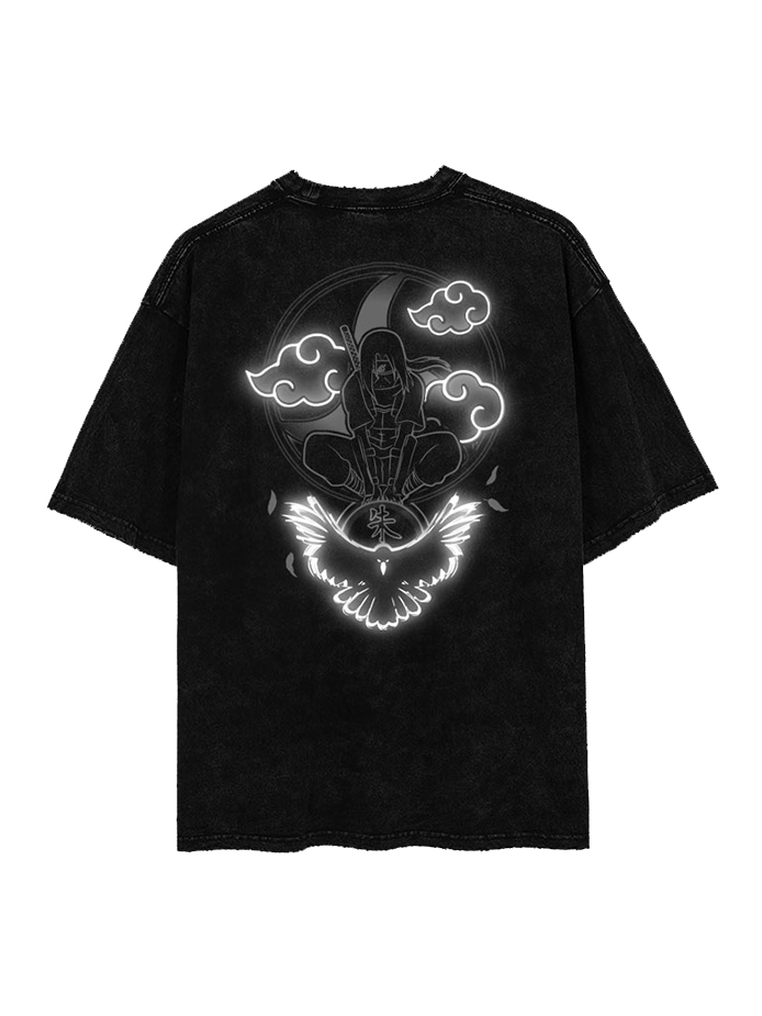 Itachi reflektierendes Vintage-T-Shirt