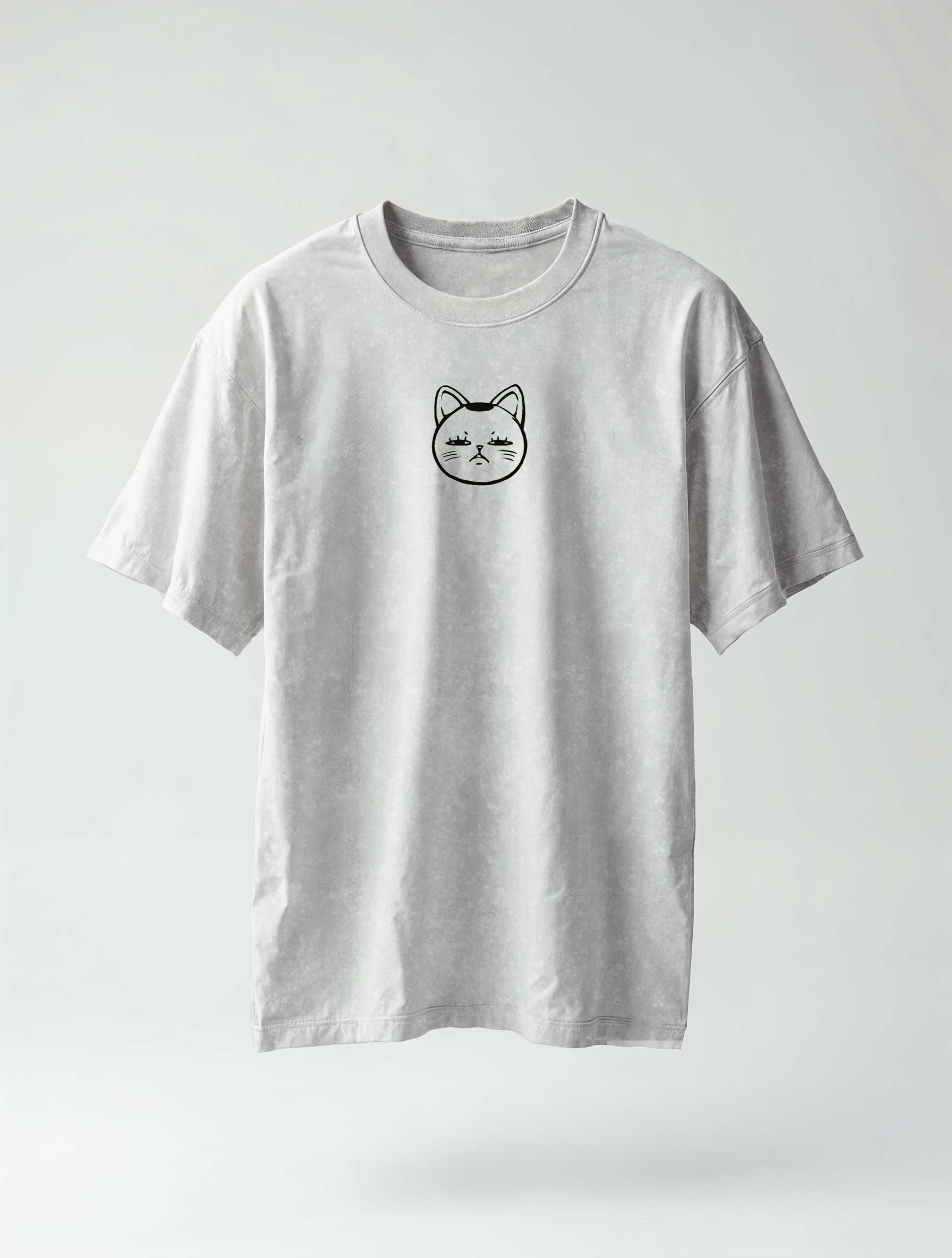 Beckoning Cat Vintage-T-Shirt