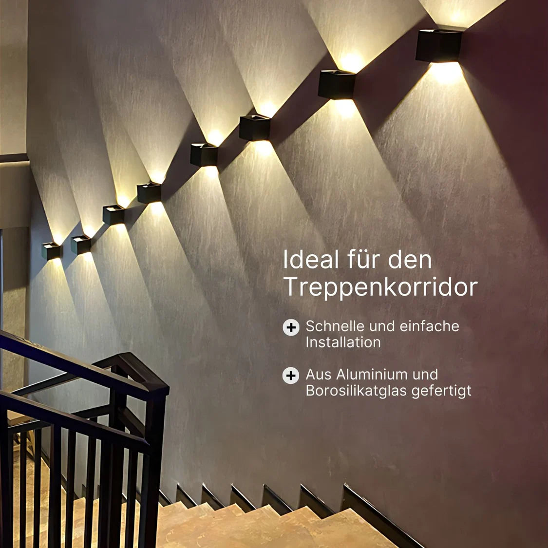 Drahtlos Luxus-Wandleuchte