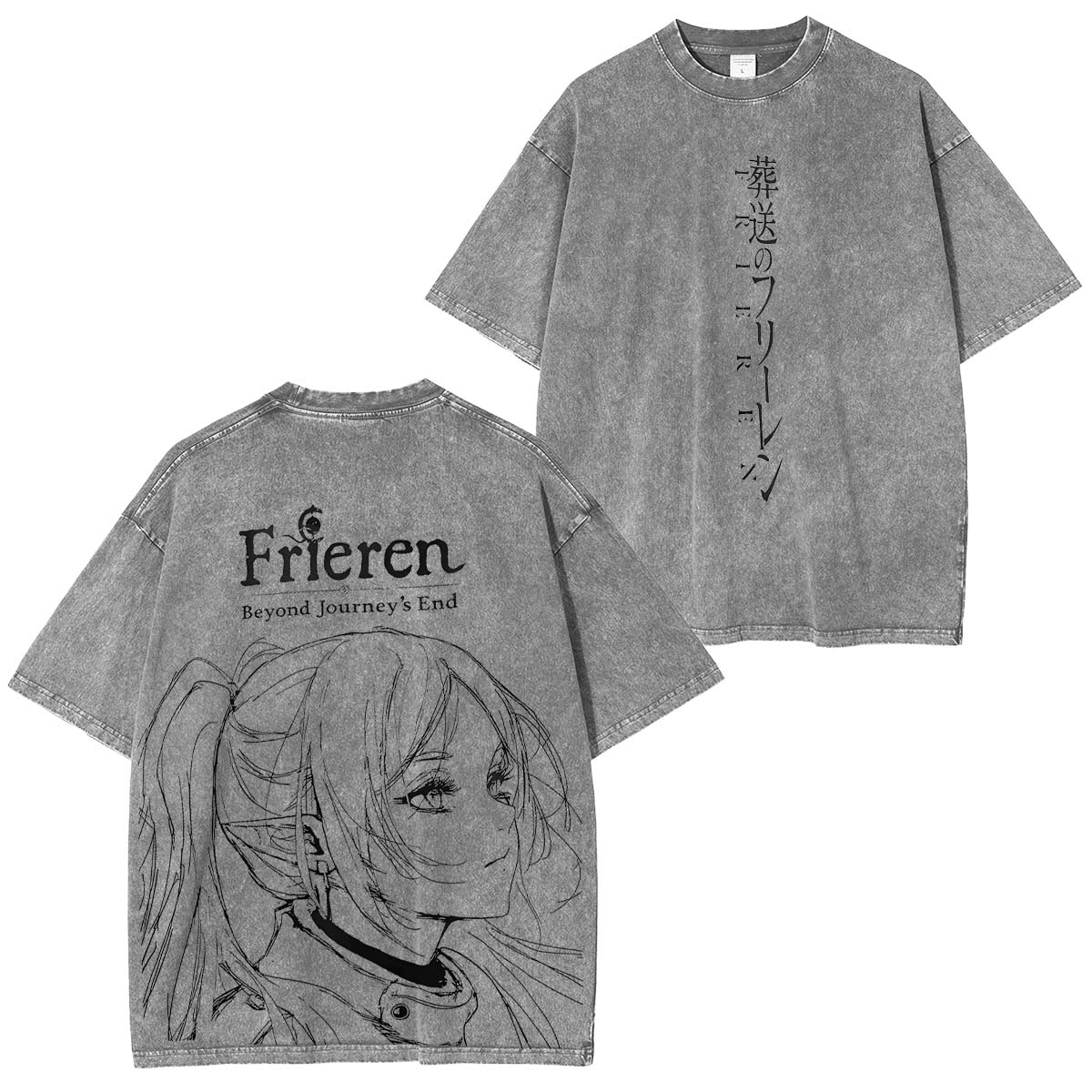 Frieren Beyond Journey’s End Anime Vintage T-Shirt