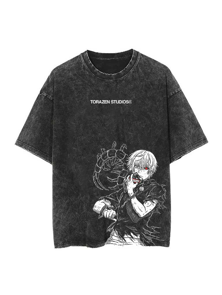 Vintage-T-Shirt „Kaneki Kanou“