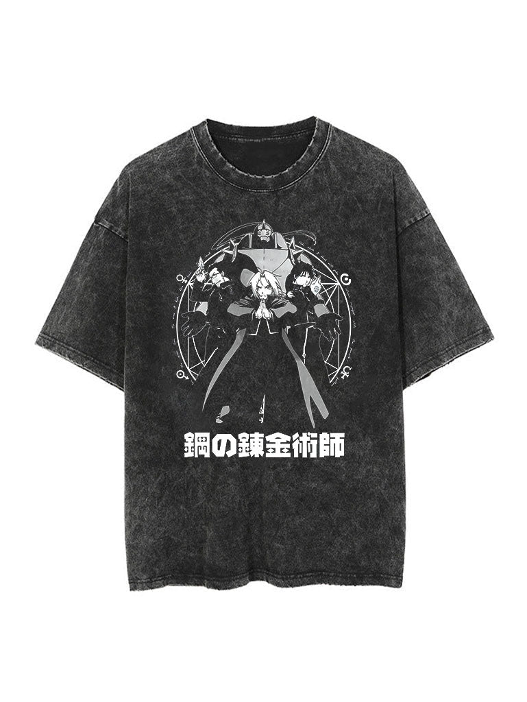 Vintage-T-Shirt „Fullmetal Alchemist“