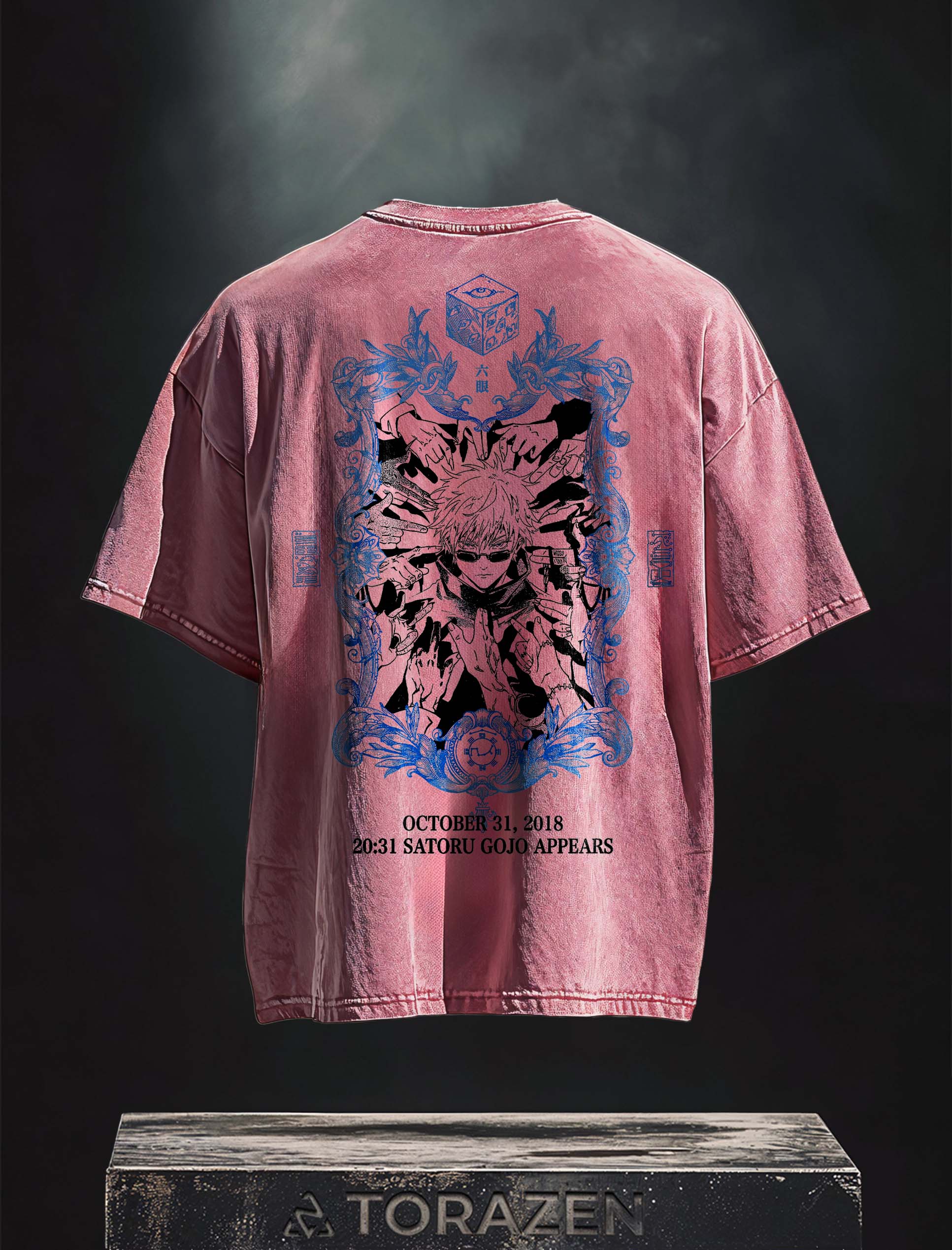 Gojo Against the World Vintage-T-Shirt