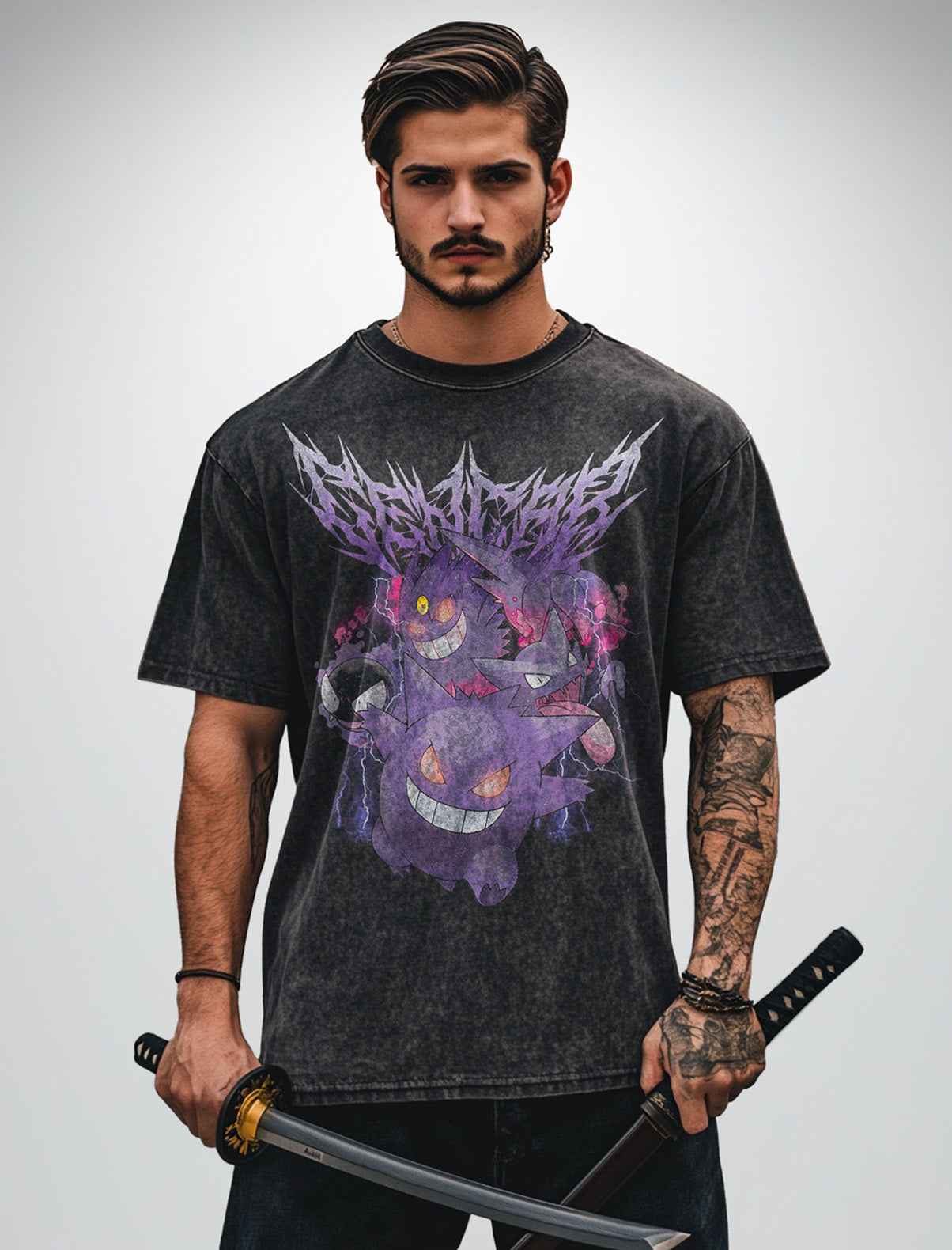 Ghost/Poison Type Vintage-T-Shirt